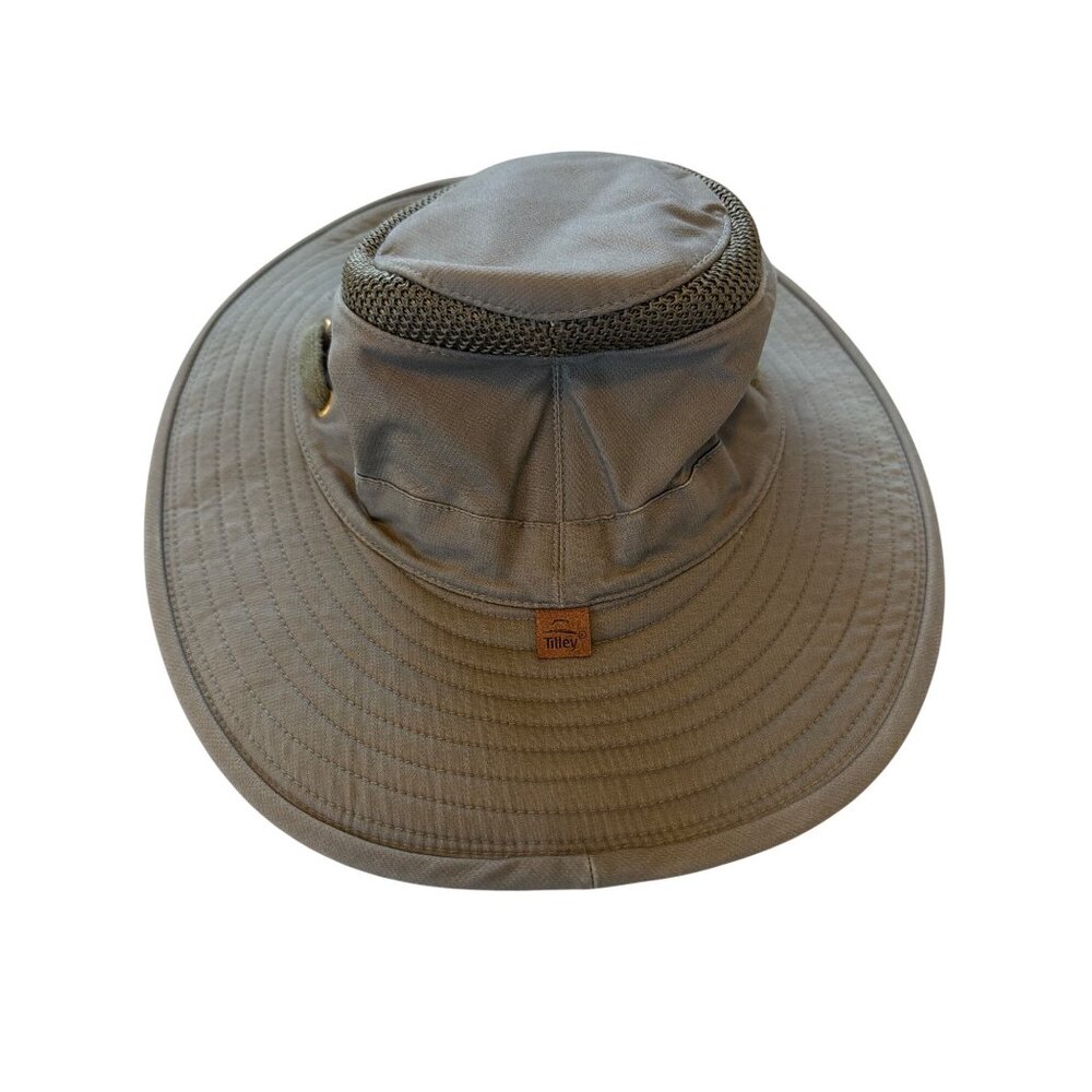 Tilley T4MO-1 Airflo Unisex Hikers Hat 7 3/8 59cm Large Gray Organic MSRP $120 - Picture 13 of 17
